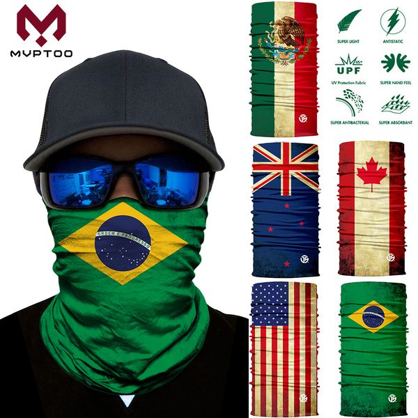 

3d national flag seamless motorcycle magic face mask motocross skiing riding scarf tubular neck guard balaclava bandana anti-uv