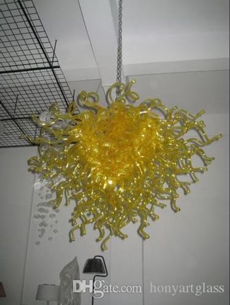 

110v/120v led bulbs retro elegant home hand blown glass art chandelier lamps