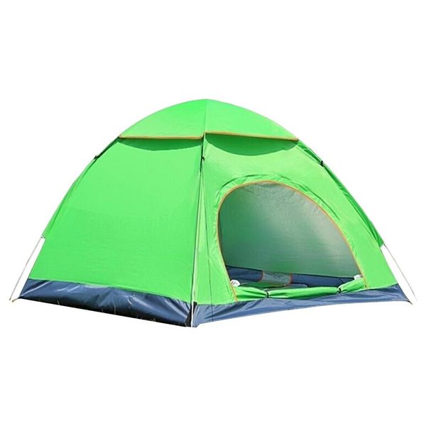 

large throw tent outdoor 3-4 persons automatic speed open throwing up windproof waterproof beach camping tent large space
