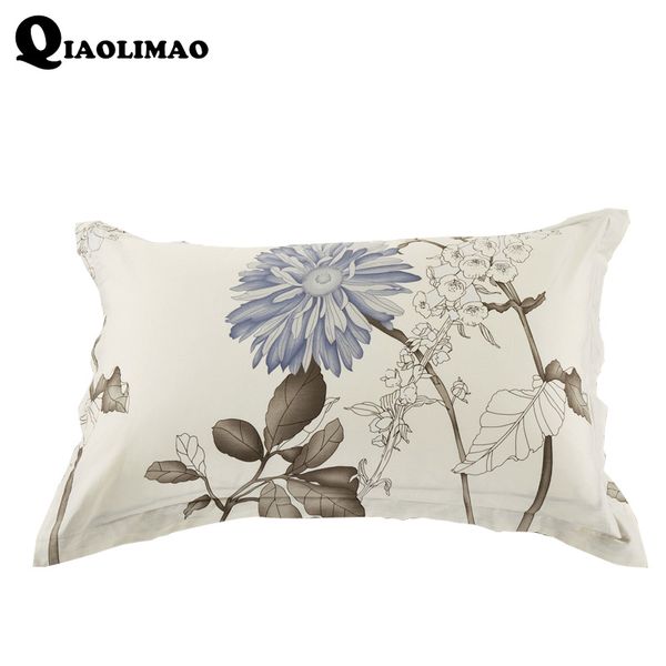

wholesale double pillow case 100% cotton pillowcases purple noble and elegant style bedding set 48x74 cm deep sleeper heat sale