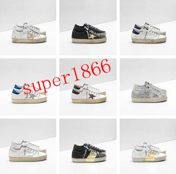 

Italy brand golden old tyle de igner fa hion neaker luxury genuine leather men women ca ual hoe goo e trainer hi tar hoe 35 45