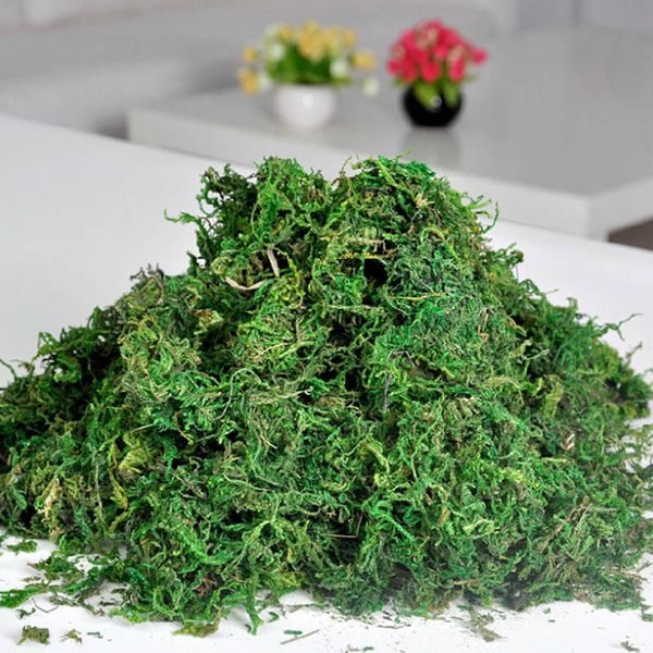 

dried artificial moss lining decor flower hanging baskets gardening crafts nds66