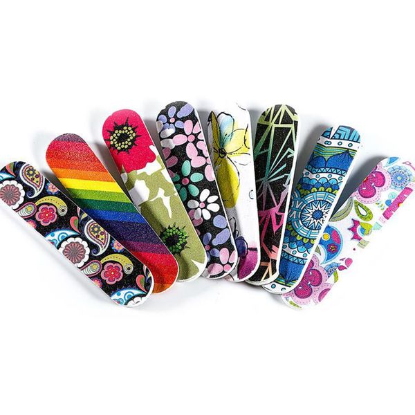 

nail art files 10pcs flower mini double sided nail art files for polishing buffing sanding 6cm x 1.5cm x 0.4cm
