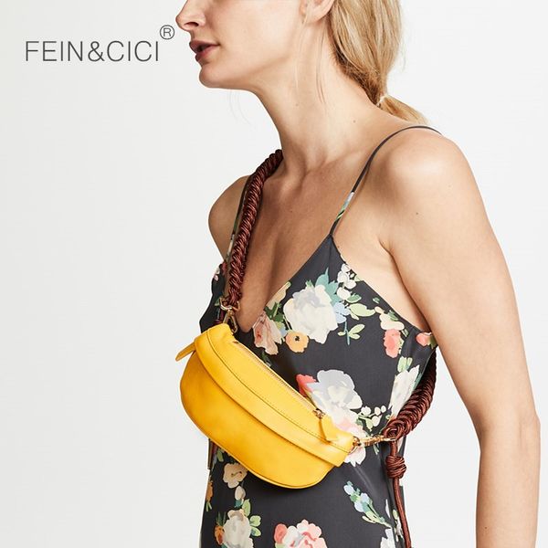 

waist bag fanny pack belt bag women thigh bags thread fashion fall winter 2018 new black yellow blue orange color wholesale