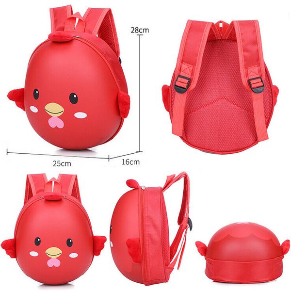 

cute chicken baby backpack children eggshell hard shell bag boy girls schoolbag