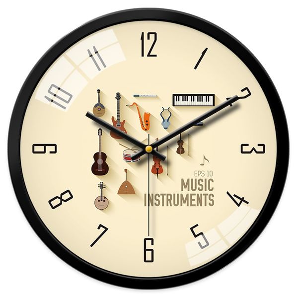 

diameter 40.5cm clocks wall clock creative cartoon children living room quartz table bedroom round