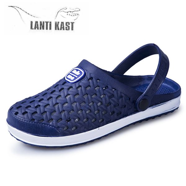 

water shoes men summer aqua shoes breathable hole clogs beach sandals swimming sea fishing slippers zapatillas hombre