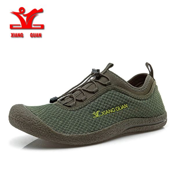 

xiang guan new outdoor breathable quick-drying hiking shoes men summer outdoor trekking shoes men walking fishing 33009