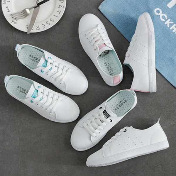 

2019 summer new canvas shoes flat bottom white shoes a pedal women's lazy white casual shoes, Black