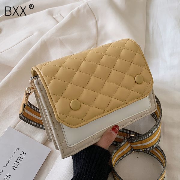 

bxx] simple pu leather crossbody bags for women 2020 spring small shoulder messenger bag lady travel handbags and purses hl726