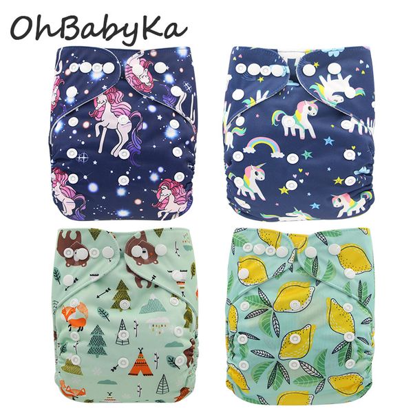 

Pineapple Flamingo Baby Washable Cloth Diaper Cover Brand Animals Printed Baby Reusable Nappies for Baby Potty Training Pants FREE SHIPPING