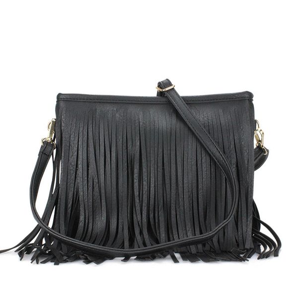 

cross section square tassels single shoulder span woman package leisure time package