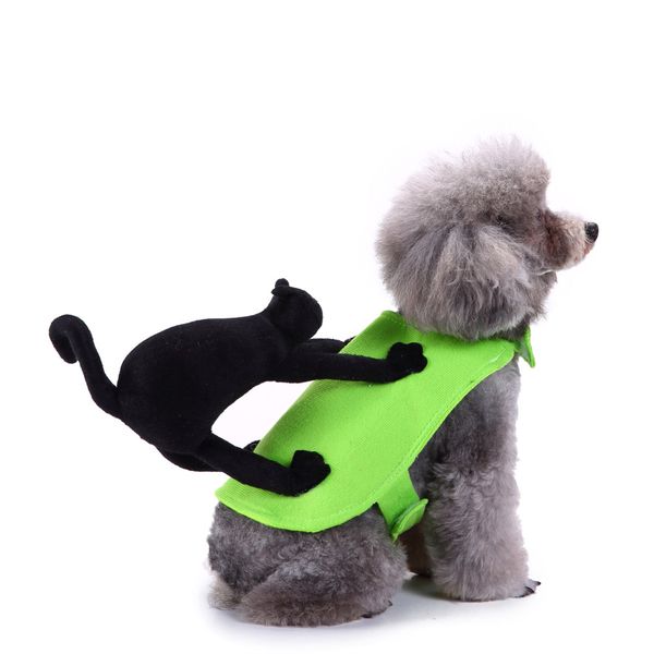 

halloween costume for pet black bat wings cool puppy cat black bats dress up costume pet holiday decoration