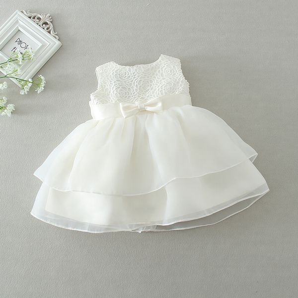 

new arrival summer baby girl dresses 1st birthday girl baptism wedding frocks baby girls party clothes dresses, Red;yellow