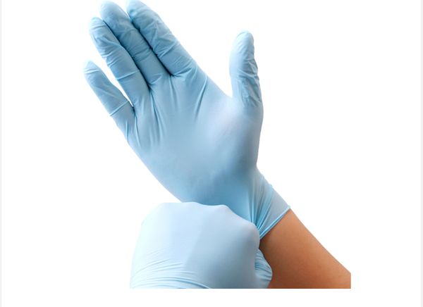 

nitrile gloves blue 100pcs/lot food grade waterproof allergy medical disposable work safety gloves nitrile gloves mechanic