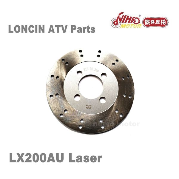 

166 loncin atv parts lx200au front brake disc quad spare engine 250cc 200cc parts nihao motor lx250f laser rato jianshe bashan