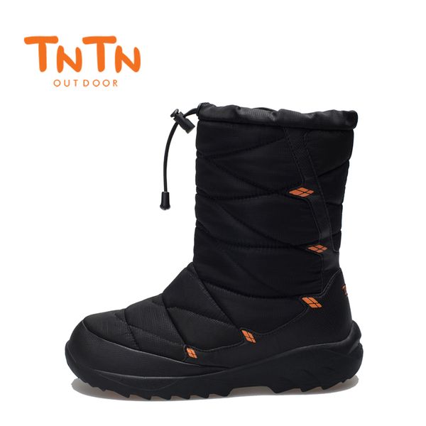 

tntn 2020 outdoor winter waterproof boots men and women hiking outdoor boots cotton warm fleece snow shoes