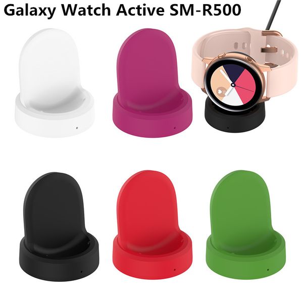 Nuovo caricabatterie portatile wireless a ricarica rapida per Samsung Galaxy Watch Active R500 Cavo USB Ricarica rapida