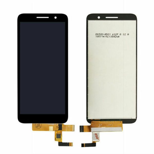 Para Alcatel 1 5033 LCD Pantalla Painéis 5033A 5033D sem peças de substituição de quadro Preto