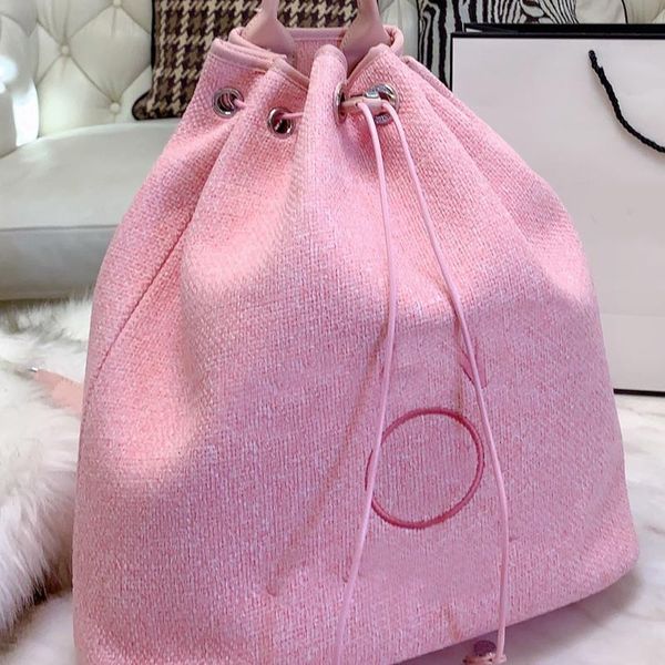 

womens handbags shoulder bags new fashion women tote bag pink embroidery ladies drawstring bucket bag canvas ing