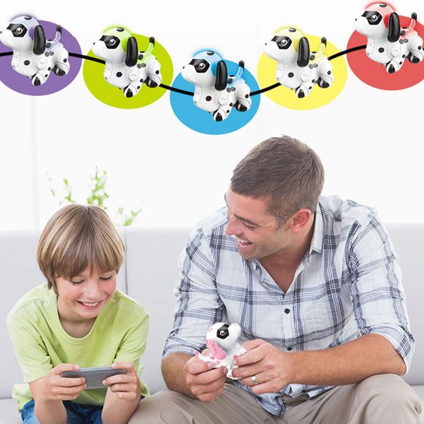 

animals gift electric indoor cute inductive puppy model follow any drawn line robotic dog funny with pen children toy smart