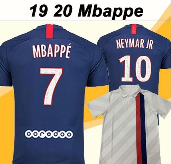 

19 20 neymar jr mbappe mens soccer jerseys cavani football shirts di maria t. silva verratti short sleeves maillot de foot, Black;yellow