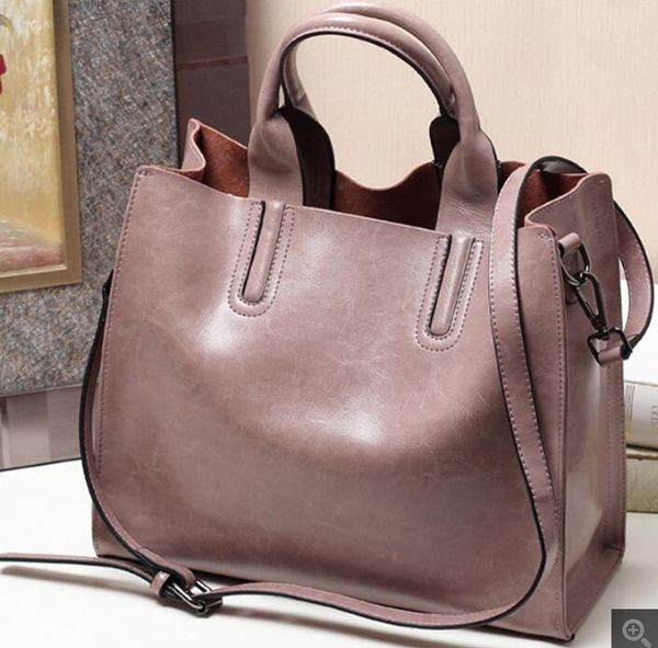 

2019 european and american women's bag leather handbag retro diagonal female bag shoulder bag