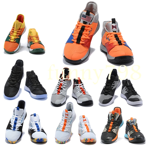 

2019 designer fashion pg3 shoes men paul george women mens balck retro lights trainers zoom luxury chaussures basketball sneakersf9f8#