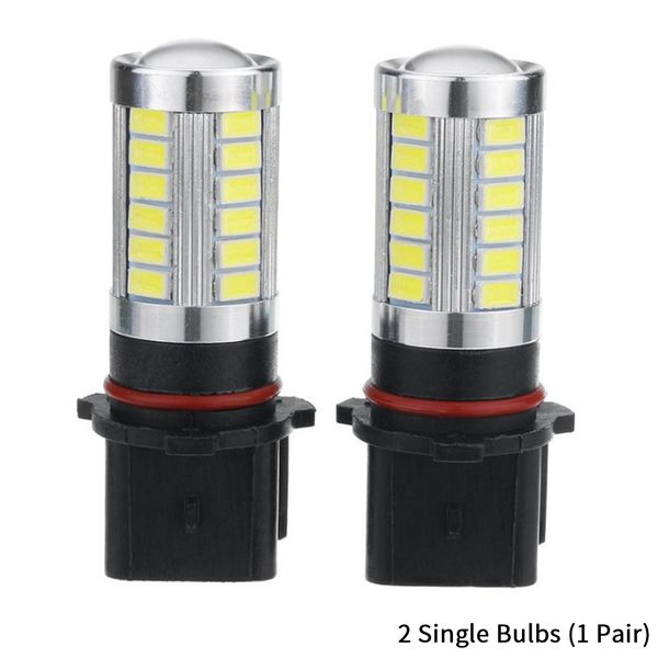 

2pc auto p13w led 922-smd-4014 sh24w psx26w led bulbs daytime running lights,6000k xenon white
