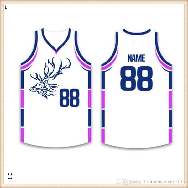 

2019 2020 basketball jerseys quick dry blue red embroidery logos wholesale men size jersey337, Black;red