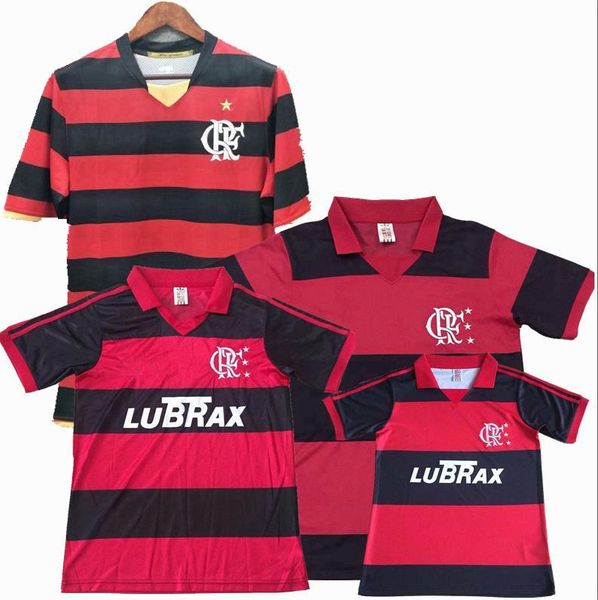 

2008 1982 1983 1990 1991 flamengo retro soccer jerseys 08 09 82 83 90 91 camisa de futebol guerrero diego football shirt maillot, Black;yellow