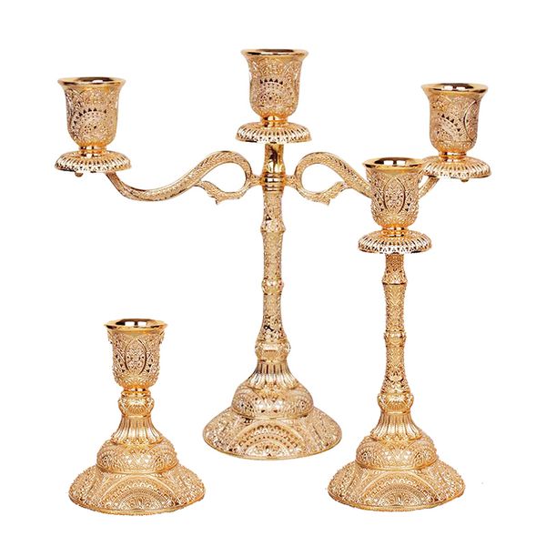 

heymamba candle holders metal candlestick wedding decorations candle strand candlelight dinner decoration candelabra
