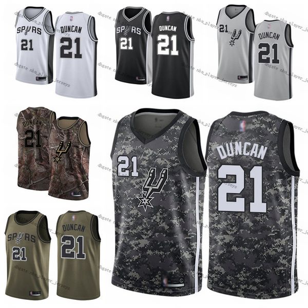 tim duncan camo jersey