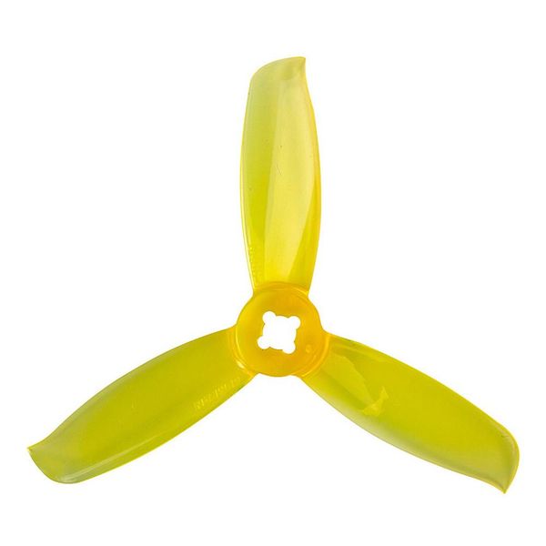 Gemfan 3028 WinDancer 3-Blatt 5mm Montageloch CW CCW Propeller 4PCS - Gelb