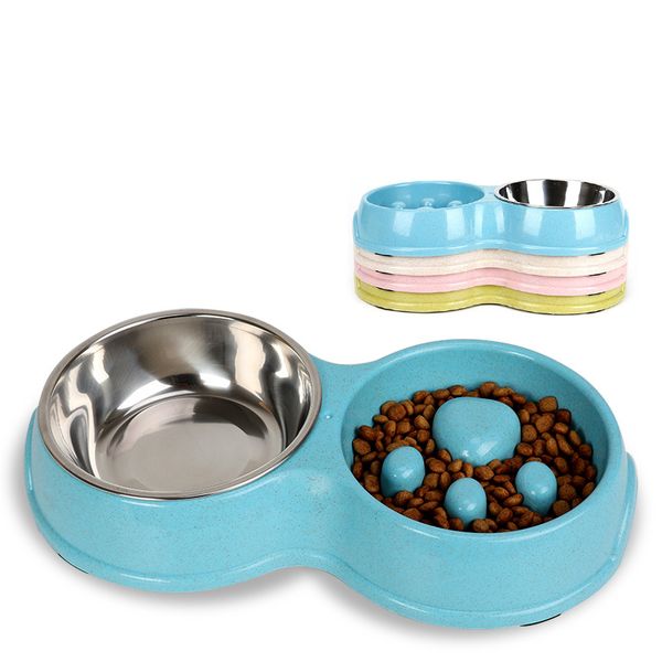 2020 Pet Dog Bowl Puppy Cat Bowls Water Food Storage Feeder Water