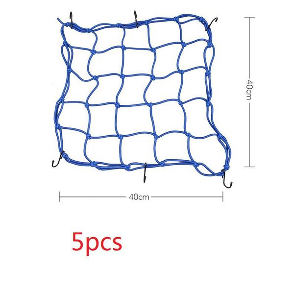 

yiwa motorcycle luggage package net bag rope helmet storage pouch bags back seat net bag