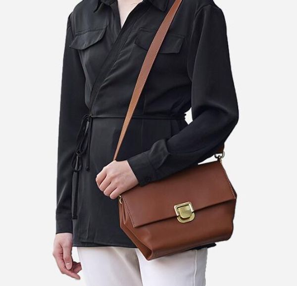 

Designer Women Senior Handbags Luxury Lady Temperament Shoulder Bag New Style Trapezoid Crossbody Office Worker Bag//