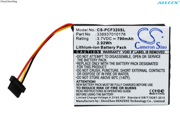 

cameron sino 790mah аккумулятор 338937010176 для pioneer avic-f320bt