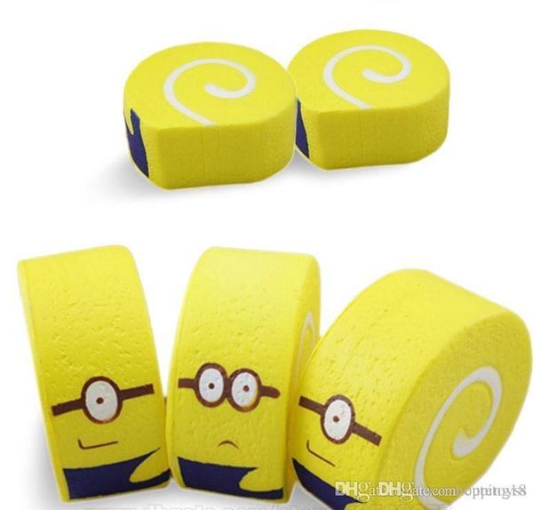 

squishies yellow kawaii cake scent rebound slow rising bun cute squishy food phone strap decompression toy