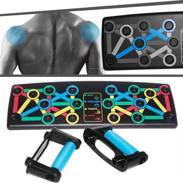 

push-up board multifunctional portable bracket board 14-in-1 fitness exercise tool push-up stand muscle training