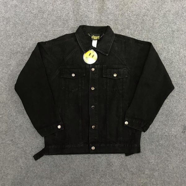 

2020 нов женин drew house denim кђѬки пало мђжин hiphop drew ђлбка лиа пеане оложн, Black;brown