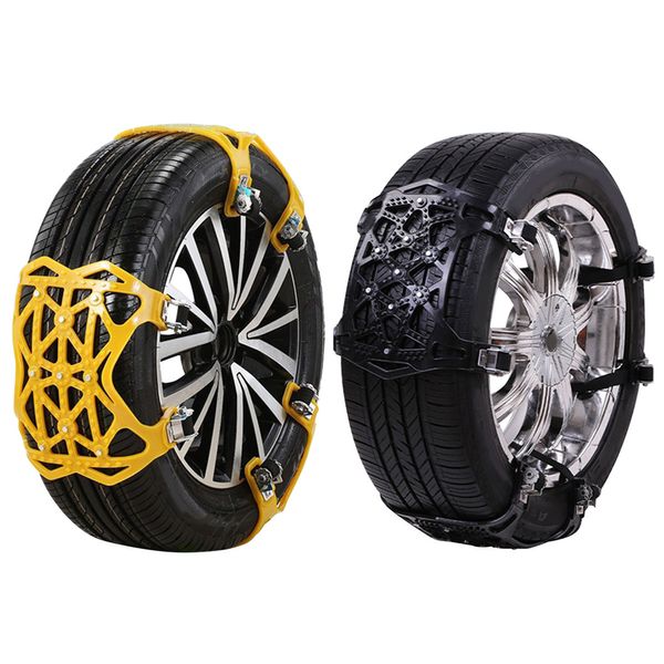 

thicker tpu snow chains universal car suit tyre general automobile tire for suv off-road safety chains snow mud ground anti slip