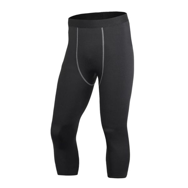 

vogue men sport compression базовый слой колготки wear кожи фитнес брюки, Black;blue