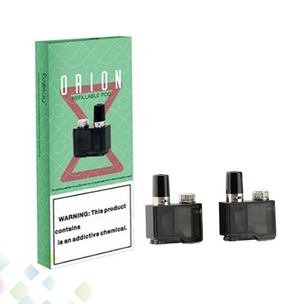 

Original Lost Vape Orion Pod DNA Go Orion Q Cartridge Q Replacement Refillable 2ml Vape Pod FOR Lostvape Orion Kit DHL Free