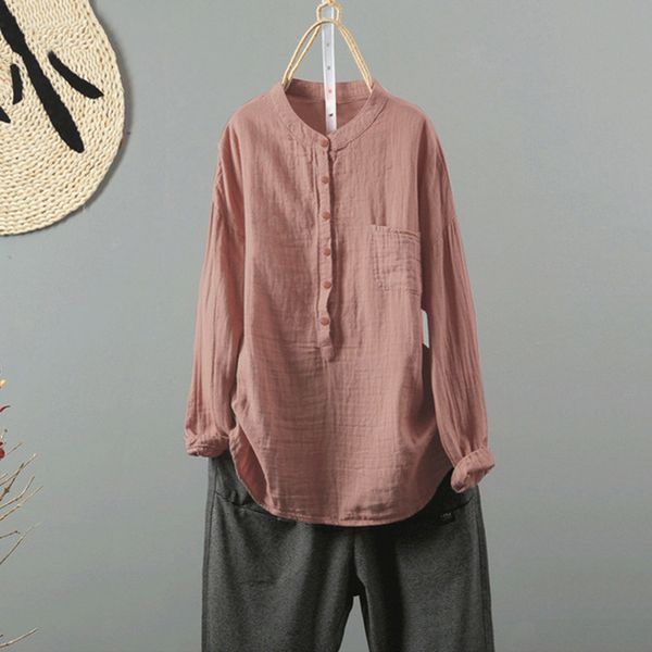 

plus size shirts women summer loose long sleeve solid women's plain long beach blouse casual large size fashion vrouw, White
