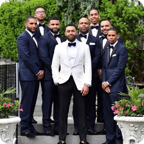 

последние костюмы дизайна белого groom наряд мужчины для венчания синего groomsmen outfit terno лучшего человек мужчину для blazer костюм ho, Black;gray