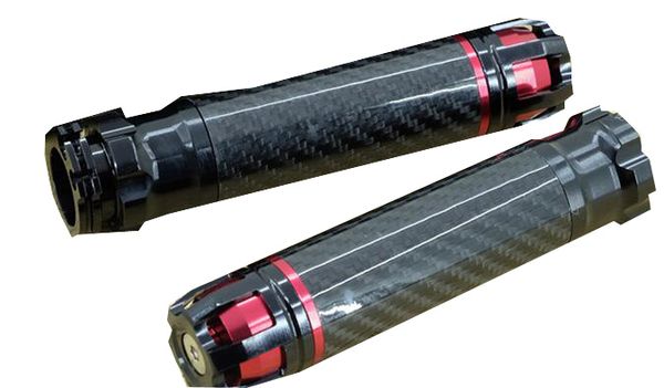 

aluminum alloy fold extend brake clutch levers & handle grip 22mm inside red