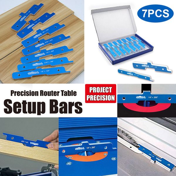 

router tables setup bars set aluminum alloy woodworking depth test distance set up bars j8