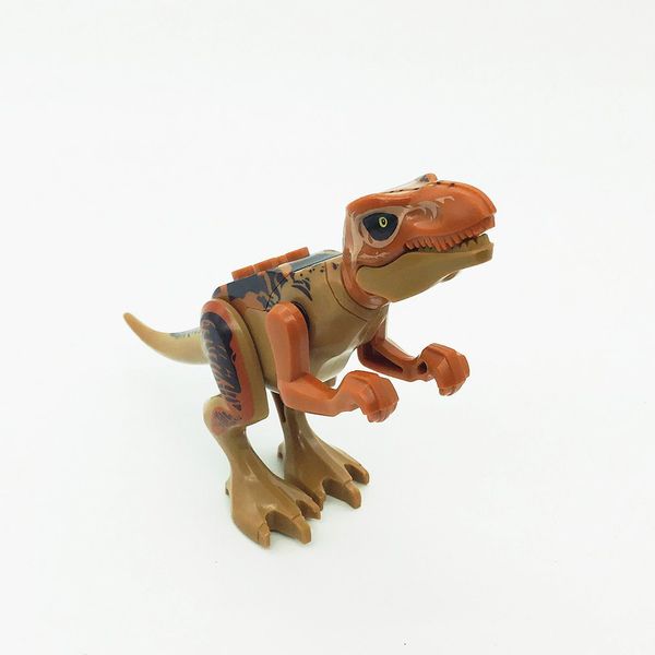 

boy gifts cartoon creative dinosaur building block toy jurassic dinosaur model simulation tyrannosaurus toy model