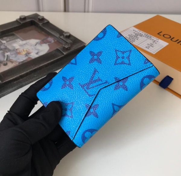 

Париж плед стиль Дизайнер мужской бумажник известные мужчины роскошный кошелек специальный холст несколько короткий небольшой бумажник с Двойные коробки